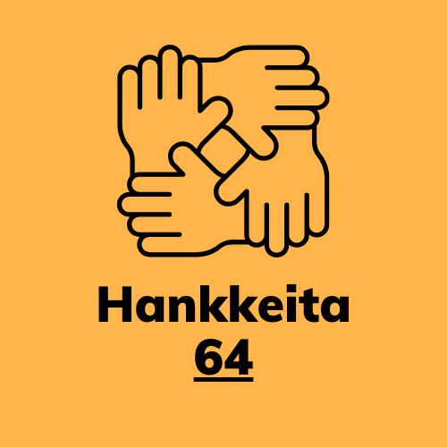 Hankkeita 64.